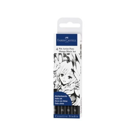 Pitt ART PEN Faber Castell Manga black 1/4 267121