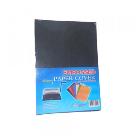 Karton za koričenje 230gr. A4, tamno plava, reljefni