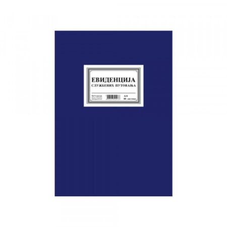 Knjiga Evidencija Sl. putovanja