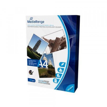Foto papir A4 160gr/100 Mediarange Glossy