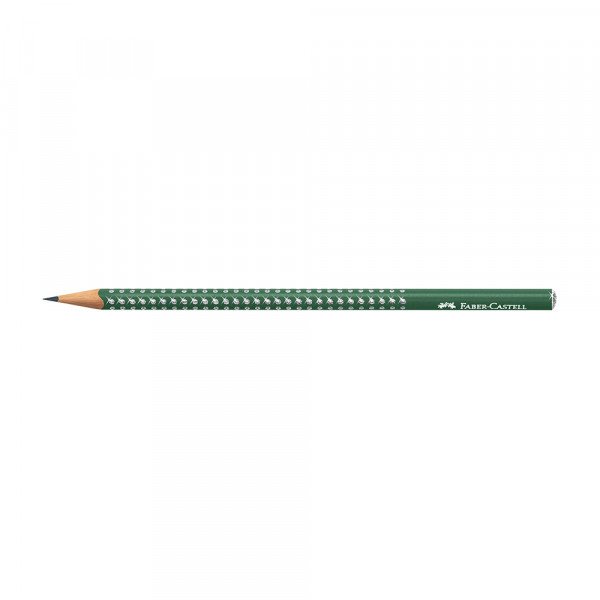 Grafitna olovka Faber Castel GRIP HB Sparkle forest green 118239