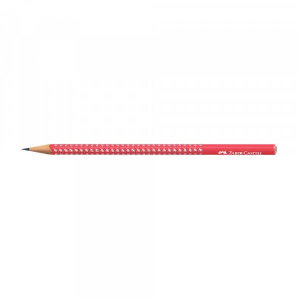 Grafitna olovka Faber Castel GRIP HB Sparkle candy cane red 118240