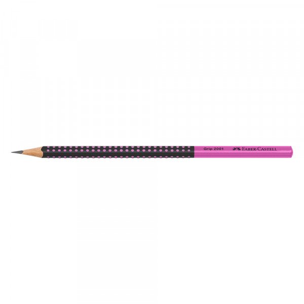 Grafitna olovka Faber Castel GRIP B Two Tone 517011 crna-pink