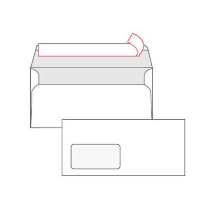 Koverta ameriken Pigna LP 11x23 1/500