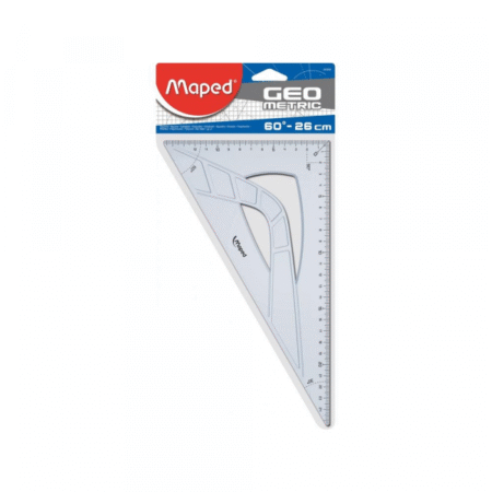 Trougao MAPED 26cm60 geometric 1/20
