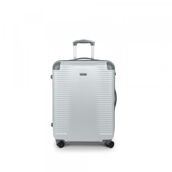Kofer srednji Gabol 48x66x27/30 cm Balance XP srebrni ABS 68,8/77,9ll-3,8kg
