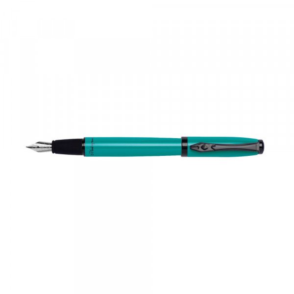 Naliv pero Platignum Studio, tirkiz, poklon kutija