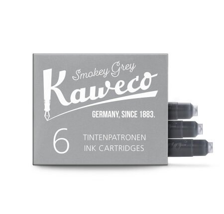 Patrone za naliv pero Kaweco 1/6 Smoky grey