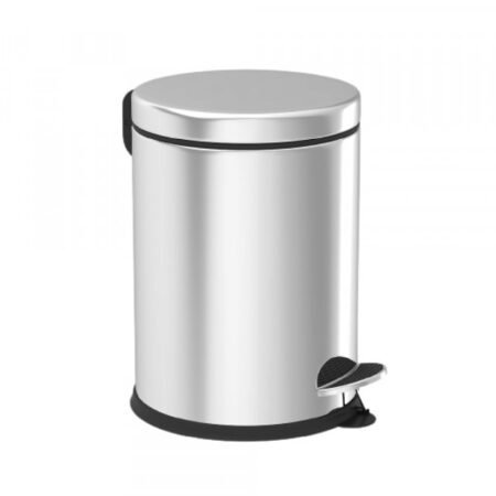 Kanta za otpatke sa pedalom INOX 8 lit  (visina 350mm, prečnik 210mm)