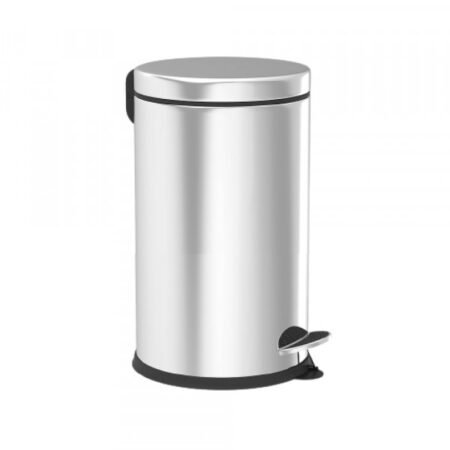 Kanta za otpatke sa pedalom INOX 16 lit  (visina 430mm, prečnik 250mm)