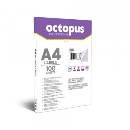 Nalepnice Octopus A4/1 38x21,2 UNL -0191