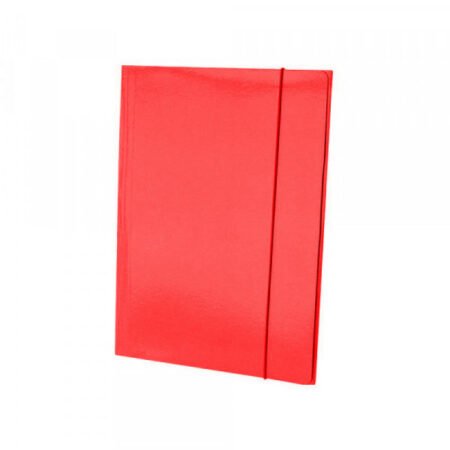 Fascikla plastificirana sa gumicom 600g crvena