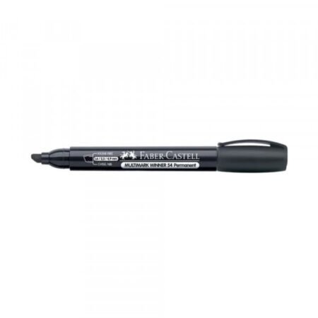 Permanent Marker Faber Castell Winner crni kosi 153199