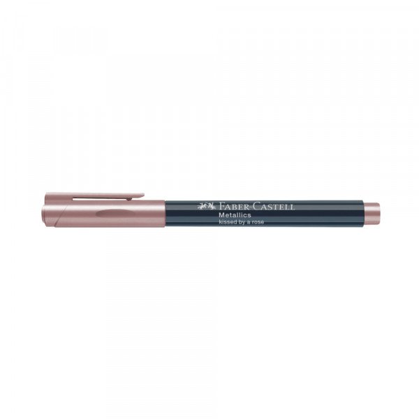 Permanent marker Faber Castell Metalics col 289 Kissed by a rose 160789 (roze)