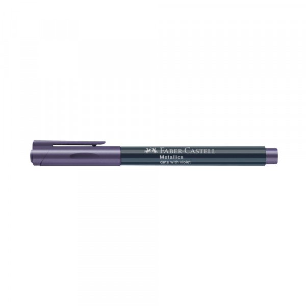 Permanent marker Faber Castell Metalics col 236 Date of violet 160736 (lila)