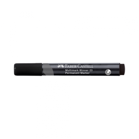 Permanent Marker Faber Castell Winner crni obli 453397