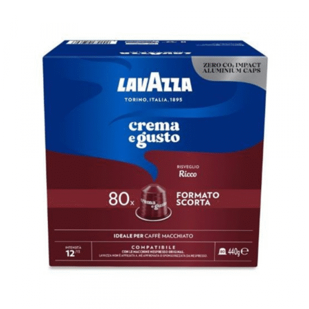 Kapsule za Nespresso, Lavazza Crema e Gusto Ricco 80 kom