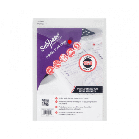 Fascikla pismo (uspravna) A4  Snopake Superline Clear