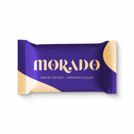 Šećer u kesici Morado smeđi 4g 1/500