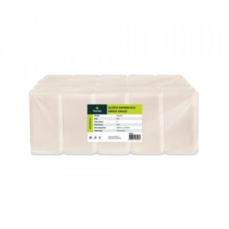 Ubrusi složivi VERDE ECO 2-sl. 21x22 cm (20 kom x 200 lista)