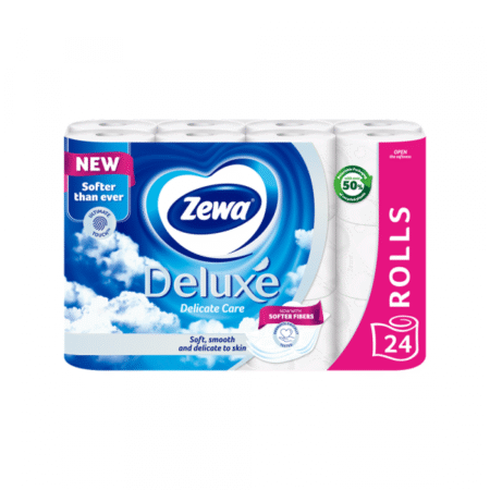 Toalet papir ZEWA delux 3sl.1/24