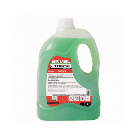Tečni sapun Aqval Tropic SAPONIA 5 litara