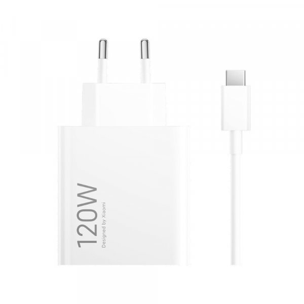 Punjač za telefon Xiaomi 120W HyperCharge Combo Tipe A