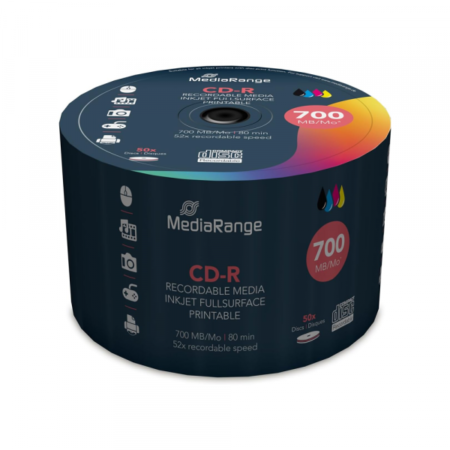 CD-R Mediarange 50kom/pak Printable MR208