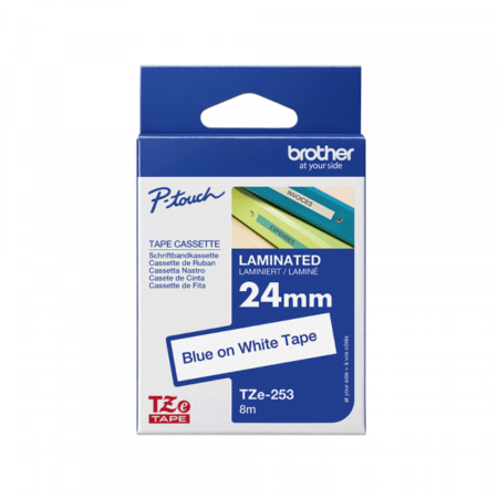 TZe-253 plava na belo 24mm