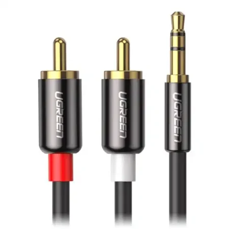 UGREEN AV102 3.5mm M. na 2RCA M audio kabl 1M