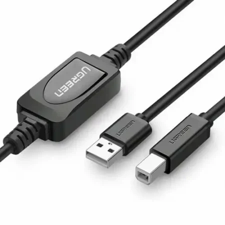 UGREEN US122 USB 2.0 aktivni Kabl za štampač 15m ( 10362 )
