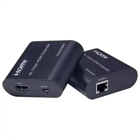 HDMI Extender 120m 2 adaptera 5e6 Kettz HDEX-120
