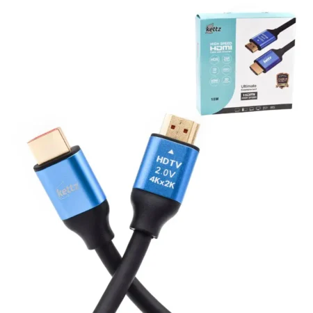 Kettz HDMI kabl V2.0 gold 10m KT-HK2.0-10M