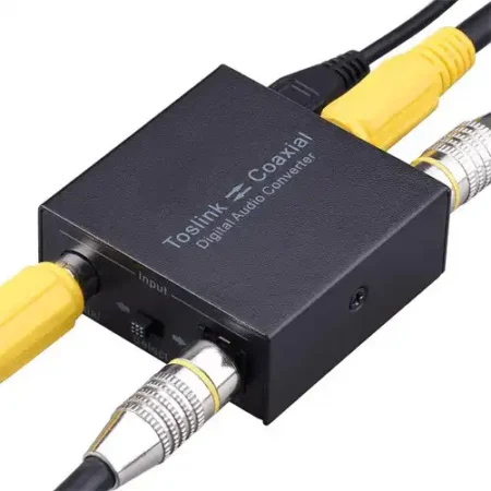 Toslink  i  Coaxial konvertor KT-D2CB.50B crni