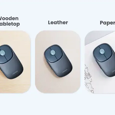 UGREEN MU102 Prenosivi bežični miš Plavi BT 5.0  2.4G