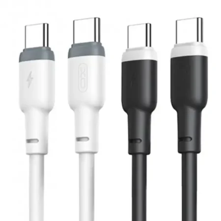 XO Silikonski data kabl NB208B Type-C na Type-C 60W