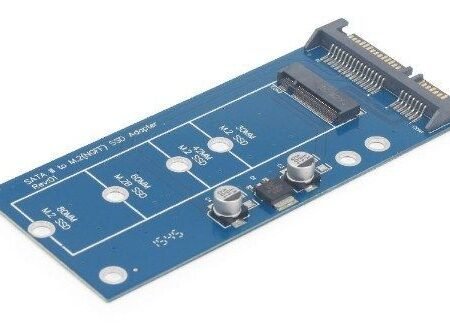 EE18-M2S3PCB-01 M.2 (NGFF) to Mini SATA 1.8 SSD adapter card