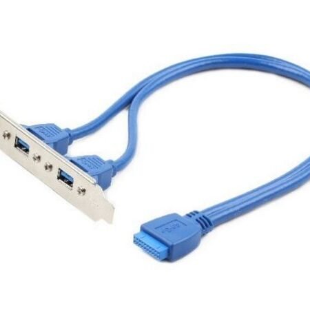 CC-USB3-RECEPTACLE Gembird Dual USB 3.0 receptacle on bracket