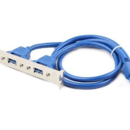 CC-USB3-RECEPTACLE Gembird Dual USB 3.0 receptacle on bracket