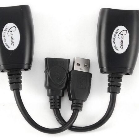 UAE-30M Gembird USB extender radi sa CAT5e ili CAT6 LAN kablom, 30m