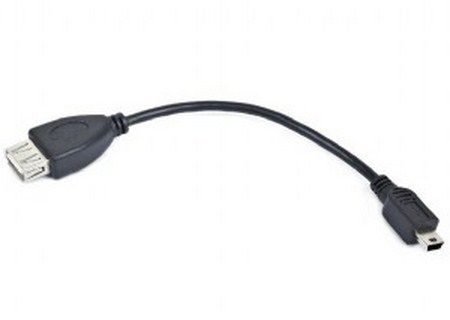 A-OTG-AFBM-002 Gembird USB OTG AF to Mini-BM kabl 15cm