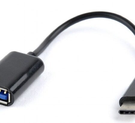 AB-OTG-CMAF2-01 Gembird USB 2.0 OTG Type-C adapter cable (CM/AF), blister