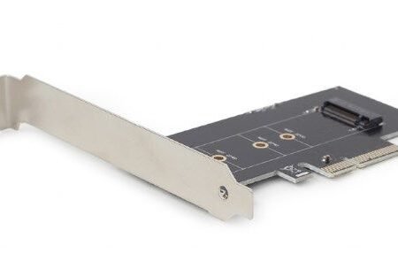 PEX-M2-01 Gembird M.2 SSD NVMe adapter PCI-Express add-on card, sa dodatnim low-profile breketom