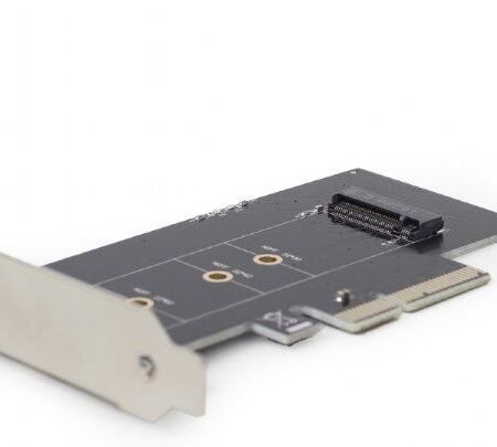 PEX-M2-01 Gembird M.2 SSD NVMe adapter PCI-Express add-on card, sa dodatnim low-profile breketom