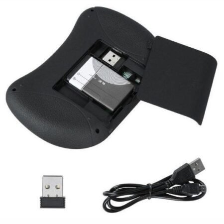 GMB-I8 ** Gembird 2.4GHz Wireless gaming Mini keyboard backlight and TOUCH, punjiva bat. BL-5C (519)