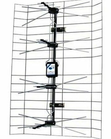 Antena ANT-408 Spoljna mrezasta sa pojacalom, 15-32db, UHF/VHF/DVB-T2