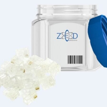 TK/100 - Telefonski konektor, 6/6, pakovanje 100 komada