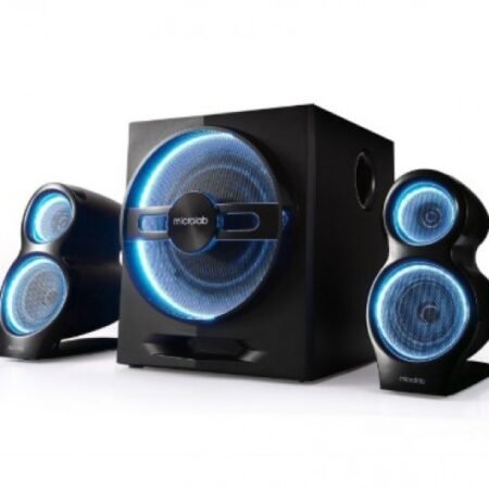 Microlab T10 Aktivni drveni zvucnici 2.1 56W RMS(24W, 2x16W) BLUETOOTH daljinski , 3.5mm
