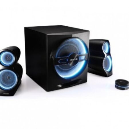 Microlab T10 Aktivni drveni zvucnici 2.1 56W RMS(24W, 2x16W) BLUETOOTH daljinski , 3.5mm