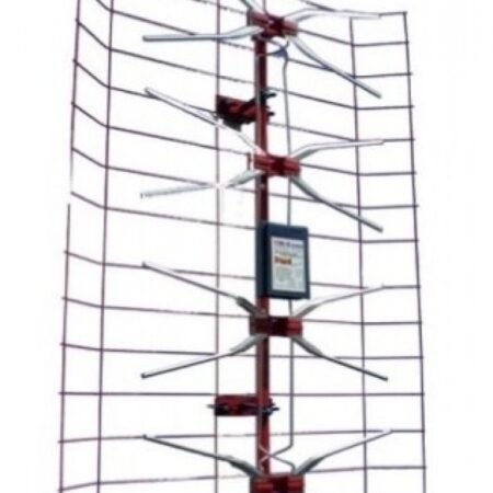 Antena TV panel V2.0 Spoljna sa pojacalom, 15-32db, UHF/VHF/DVB-T2 FO-KES